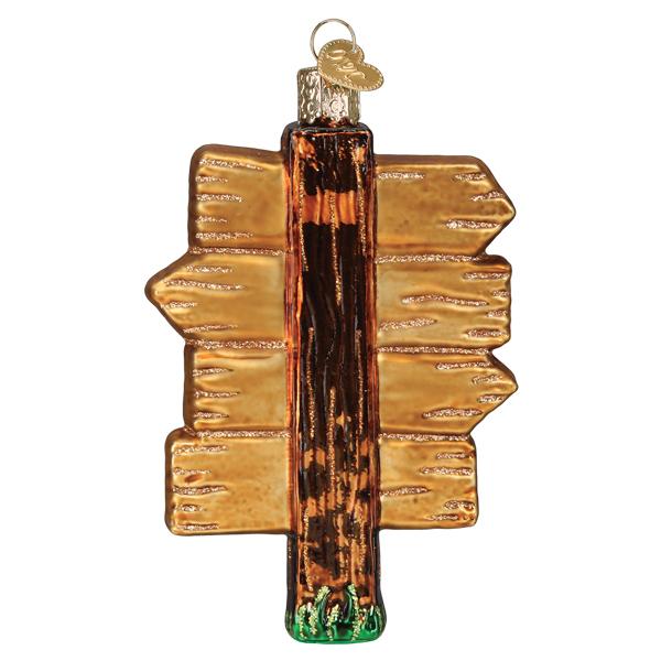 Old World Christmas Gone Camping Ornament - hand-blown glass Christmas tree ornament (view 4)