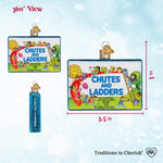Old World Christmas Chutes And Ladders Ornament - hand-blown glass Christmas tree ornament (view 6)