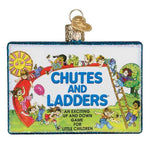 Old World Christmas Chutes And Ladders Ornament - hand-blown glass Christmas tree ornament (view 3)