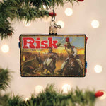 Old World Christmas Risk Ornament - hand-blown glass Christmas tree ornament