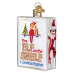 Old World Christmas The Elf On The Shelf Ornament - hand-blown glass Christmas tree ornament (view 2)