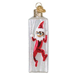 Old World Christmas The Elf On The Shelf Ornament - hand-blown glass Christmas tree ornament (view 4)