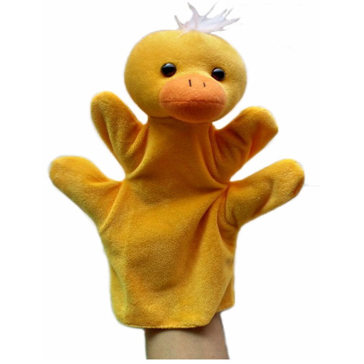 Hand puppet 28 plush toy big hand puppet preschool teaching aid - Cindi Book