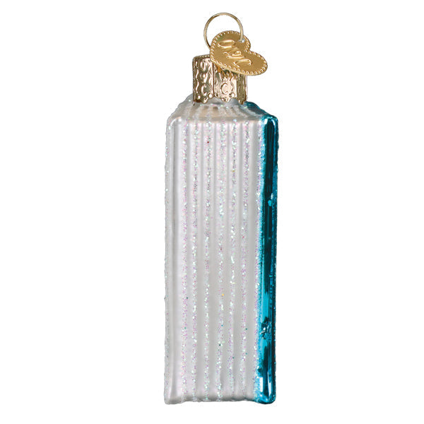 Old World Christmas Cars & Trucks & Things That Go Book Ornament - hand-blown glass Christmas tree ornament (view 4)