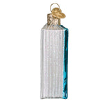 Old World Christmas Cars & Trucks & Things That Go Book Ornament - hand-blown glass Christmas tree ornament (view 4)