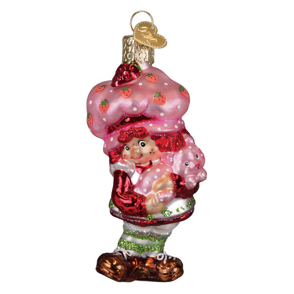 Old World Christmas Strawberry Shortcake & Custard Ornament - hand-blown glass Christmas tree ornament (view 2)