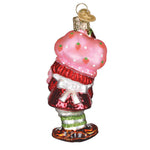Old World Christmas Strawberry Shortcake & Custard Ornament - hand-blown glass Christmas tree ornament (view 3)