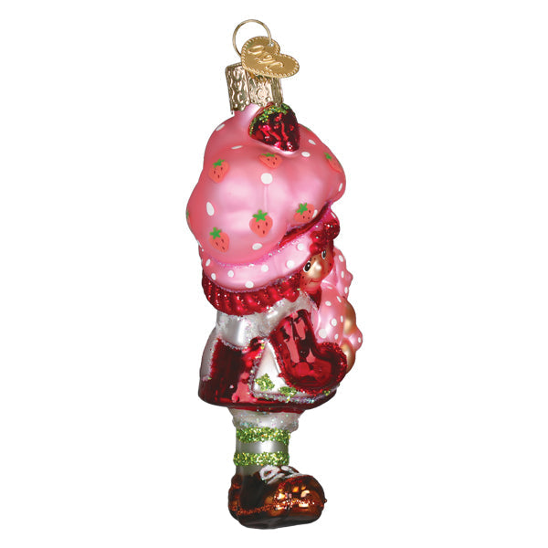 Old World Christmas Strawberry Shortcake & Custard Ornament - hand-blown glass Christmas tree ornament (view 4)