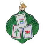 Old World Christmas My Mahjong Friends Ornament - hand-blown glass Christmas tree ornament (view 3)