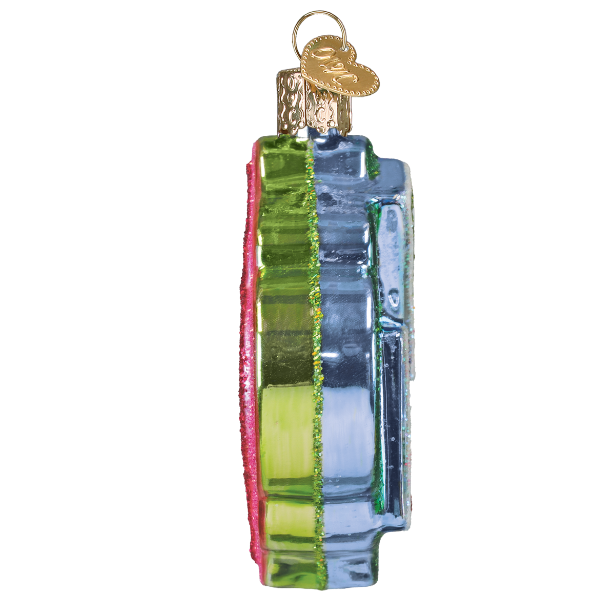 Old World Christmas My Mahjong Friends Ornament - hand-blown glass Christmas tree ornament (view 4)