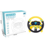 Co-pilot simulation steering wheel puzzle simulation toy - Cindi Book