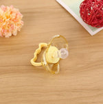 Love baby baby baby new baby pacifier anti automatically closed round head flat hair randomly issued - Cindi Book