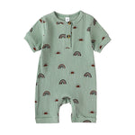 Summer New Short Sleeves For Baby And Infants Rompers Jumpsuit - Cindi Book
