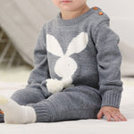Rabbit knit jumpsuit - Cindi Book