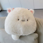 Sleeping Pillow On Bed Cute Long-haired Cat Cat Beast Doll - Cindi Book