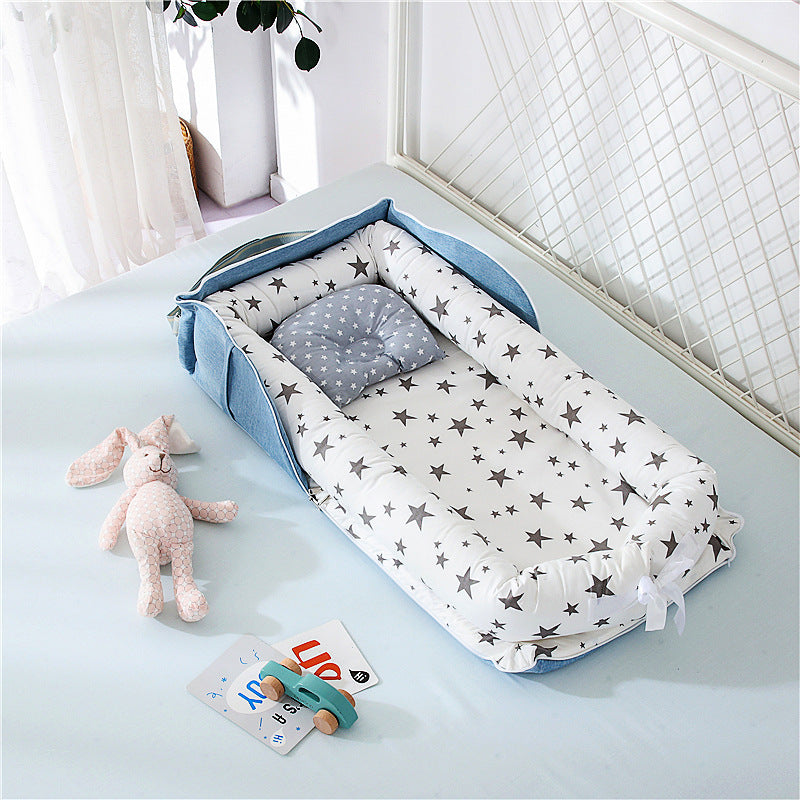 Cotton Portable Foldable Baby Bed - Cindi Book
