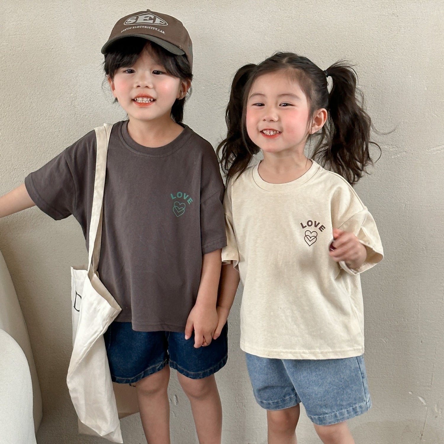 Children's Short Sleeve T-Shirt Girls Cotton Summer