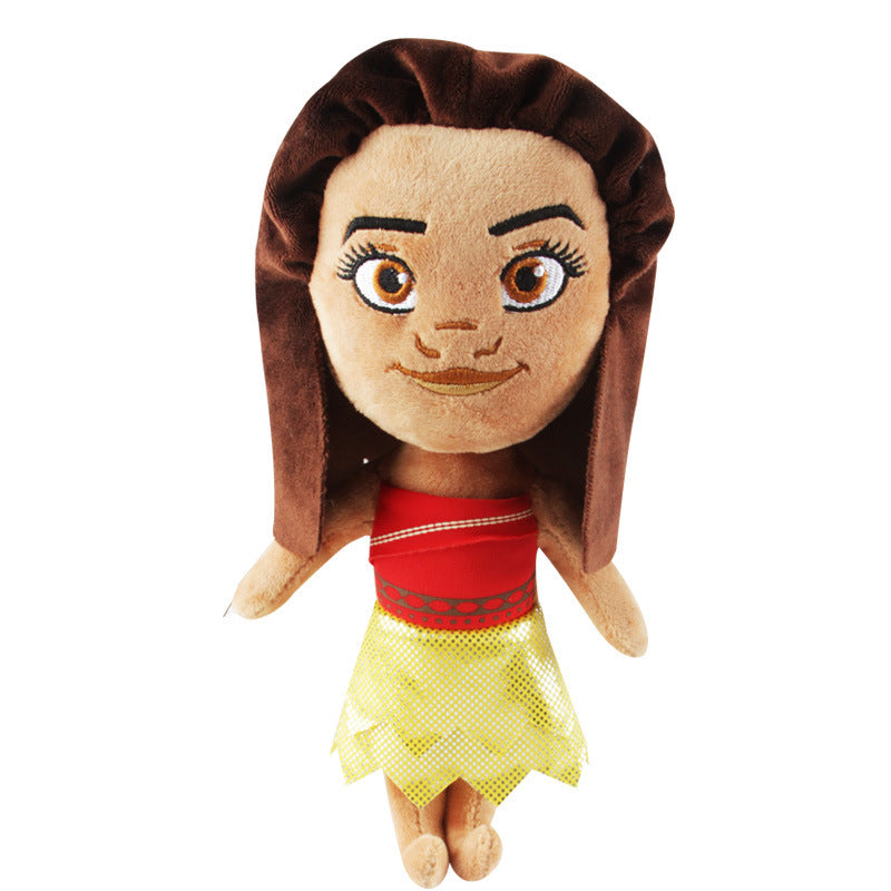 Marine Romance Moana Plush Mo Ahna Princess Doll Maui Rooster  Pig Doll Wholesale - Cindi Book