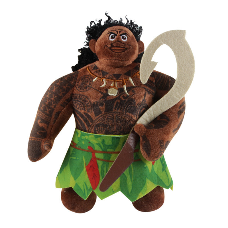 Marine Romance Moana Plush Mo Ahna Princess Doll Maui Rooster  Pig Doll Wholesale - Cindi Book