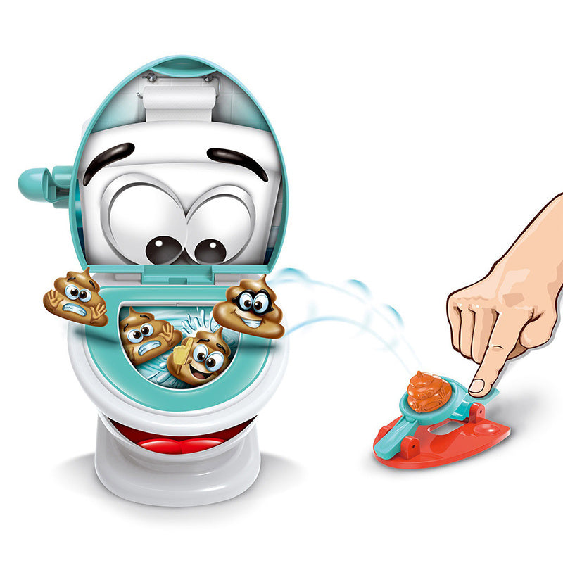 Trick Toys, Parent-Kids Interactive Board Game, Toilet Game