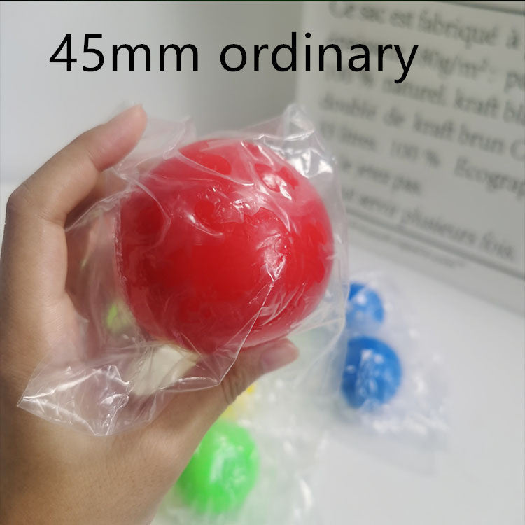 Stick Wall Ball Stress Relief Toys Sticky Squash Ball - Cindi Book