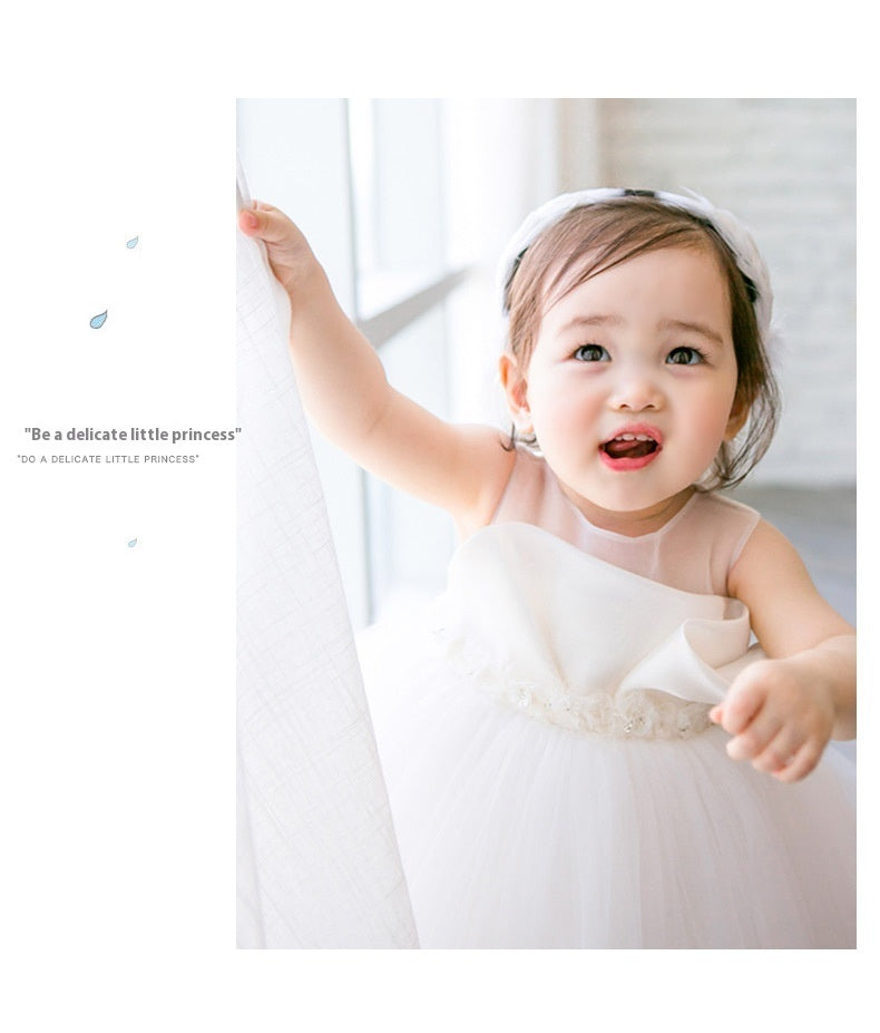 Catwalk Host Performance Summer Children Princess Dress - Cindi Book