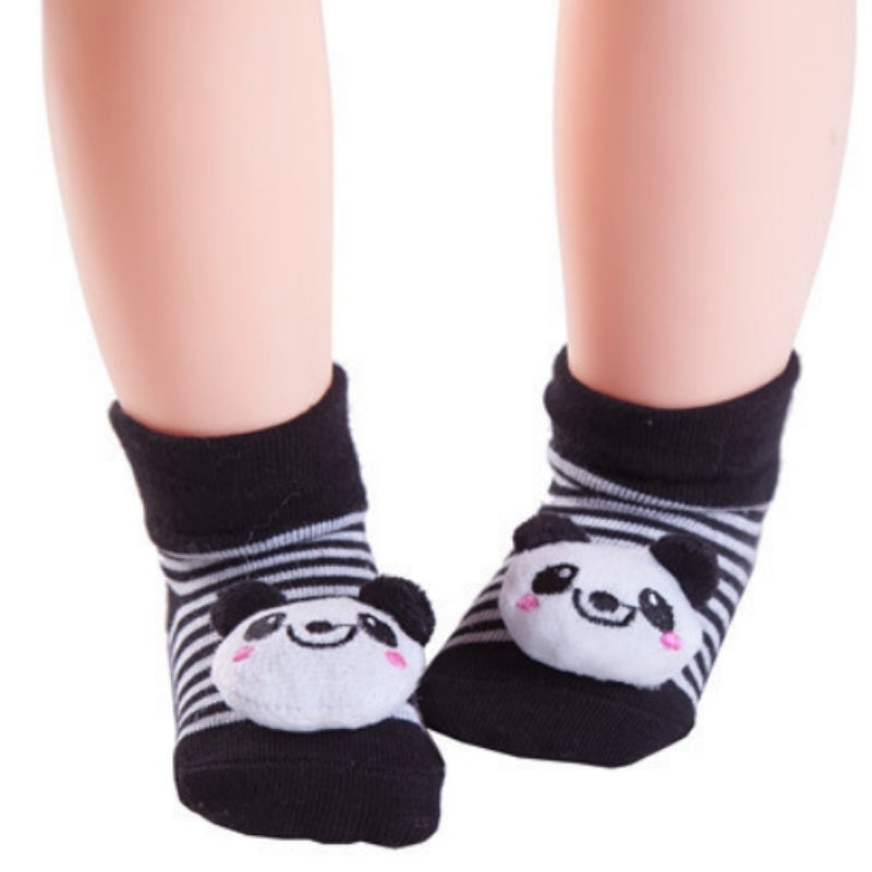 Cute Baby Animal Doll Baby Three-Dimensional Socks