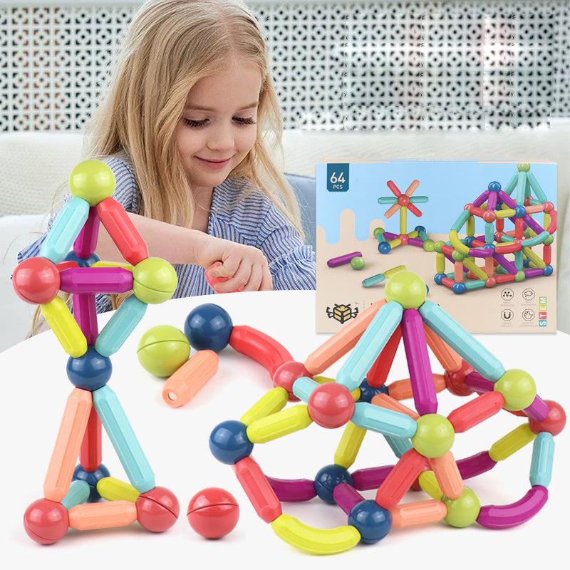 Baby Toys Magnetic Stick Building Blocks Game Magnets Children Set Kids Magnets For Children Magnetic Toy Bricks - Cindi Book