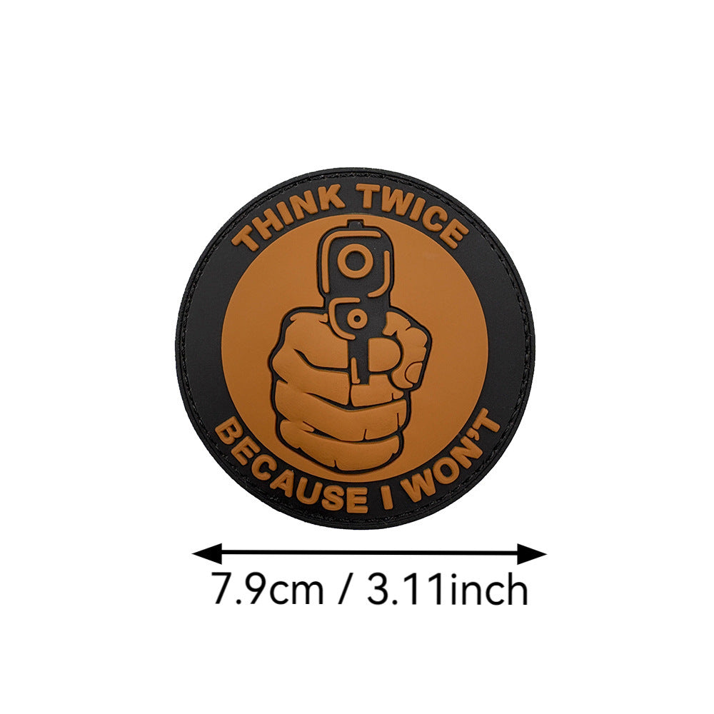 THINK TWICE BECAUSE I WON'T THINK TWICE Before Chapter PVC Flexible Glue Armband - Cindi Book