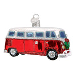 Old World Christmas Camper Van Ornament - hand-blown glass Christmas tree ornament (view 3)