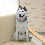 Funny 3D Dog Print Throw Pillow Creative Cushion Cute Plush Doll Gift Home Decor - Cindi Book