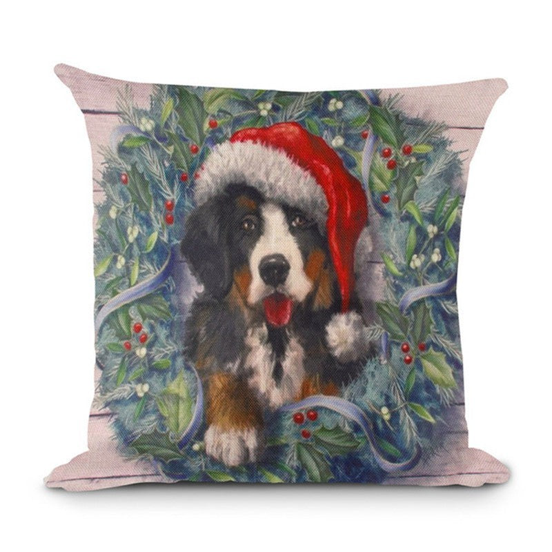 Christmas Hot-selling Home Sofa Office Creative Linen Pillowcase - Cindi Book