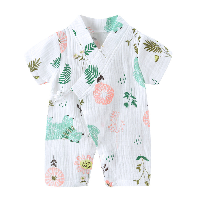Baby Onesies Summer Thin Baby Romper Romper - Cindi Book