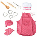 Children's apron cake cooking tools - Cindi Book