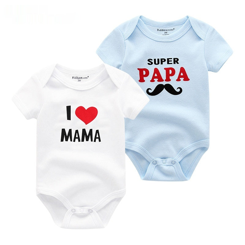 Onesie Baby Clothes Cotton Triangle Newborn Jumpsuit - Cindi Book