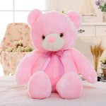 Creative Light Up LED Teddy Bear Stuffed Animals Plush Toy Colorful Glowing Christmas Gift For Kids Pillow - Cindi Book