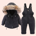 Boys and girls winter down jacket suits - Cindi Book