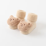 Baby Socks Terry Plus Velvet Thickened Middle Tube Non-slip - Cindi Book