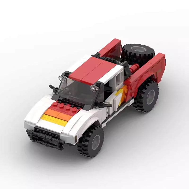 Compatible With Small Particles Diy Assembled Building Block Toys Truck Trolley Model Gift Decoration - Cindi Book