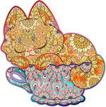 Colorful Butterfly Animal Wooden Puzzles - Cindi Book