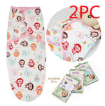 Cotton baby baby wrapped towel, cartoon baby sleeping bag, anti startled baby and baby products - Cindi Book