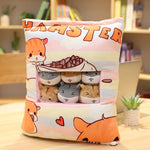 A Big Bag Of Snack Doll Cute Doll Sleeping Pillow For Girl Ankle Biter Pillow - Cindi Book