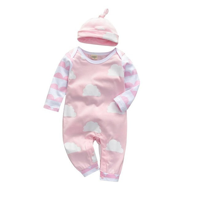 Baby print jumpsuit - Cindi Book