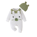 Long Sleeve Jumpsuit Hat Jumpsuit Children's Clothing - Cindi Book