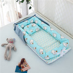 Cotton Portable Baby Crib Newborn Foldable - Cindi Book