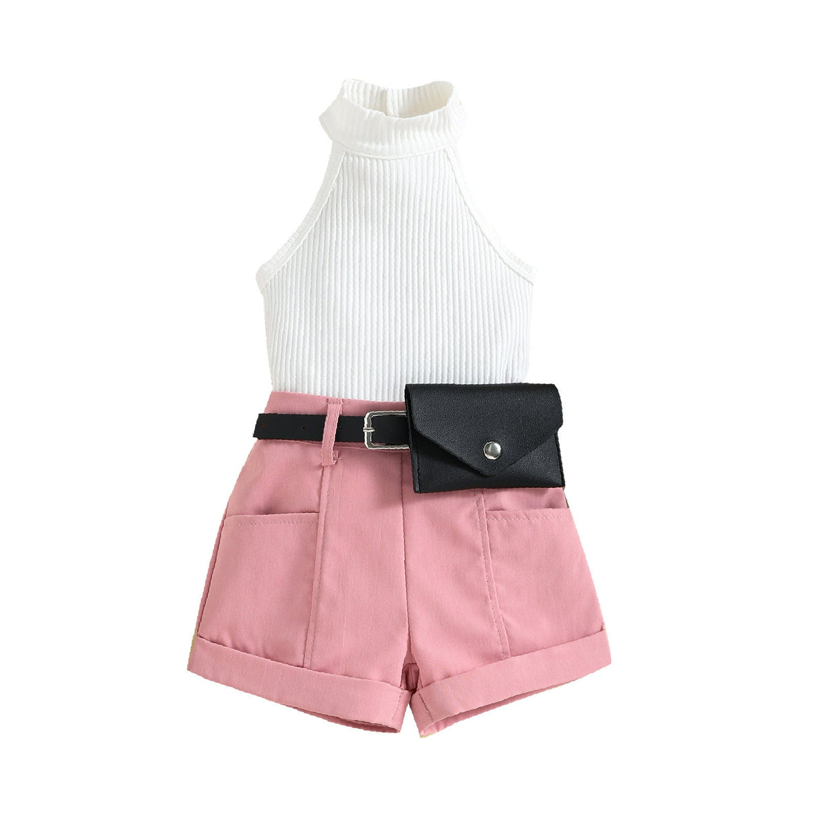 Fashion Girls Halter Clothes Suit - Cindi Book