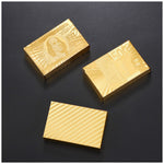 Waterproof gold foil playing CARDS - Cindi Book