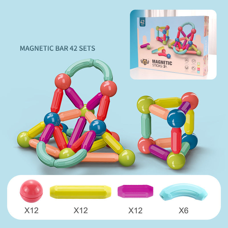 Baby Toys Magnetic Stick Building Blocks Game Magnets Children Set Kids Magnets For Children Magnetic Toy Bricks - Cindi Book