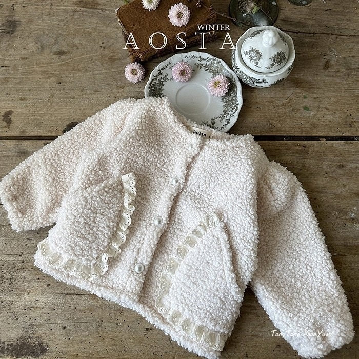 Plush Thickened Coat Children's Winter Warm Clothes - Cindi Book