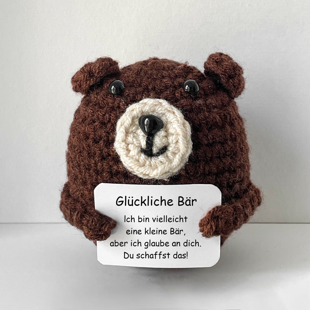 Funny Animal Crocheted Toy Creative Gift - Cindi Book